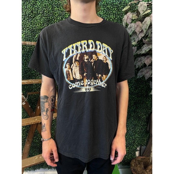 Other - vtg 2000s THIRD DAY TOUR Tee large // concert country festivial y2k hardcore usa